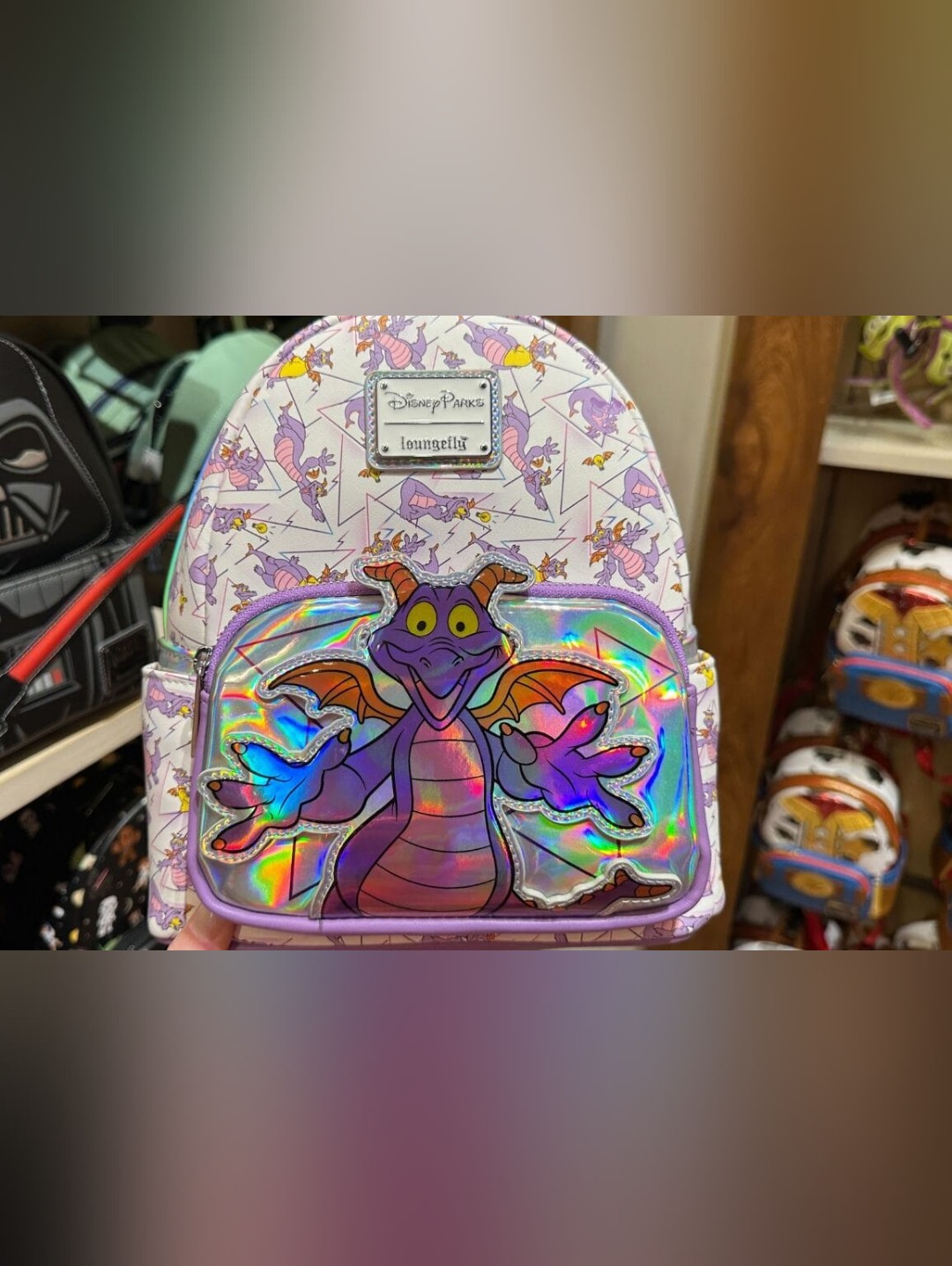 Disney Parks Figment Loungefly Backpack